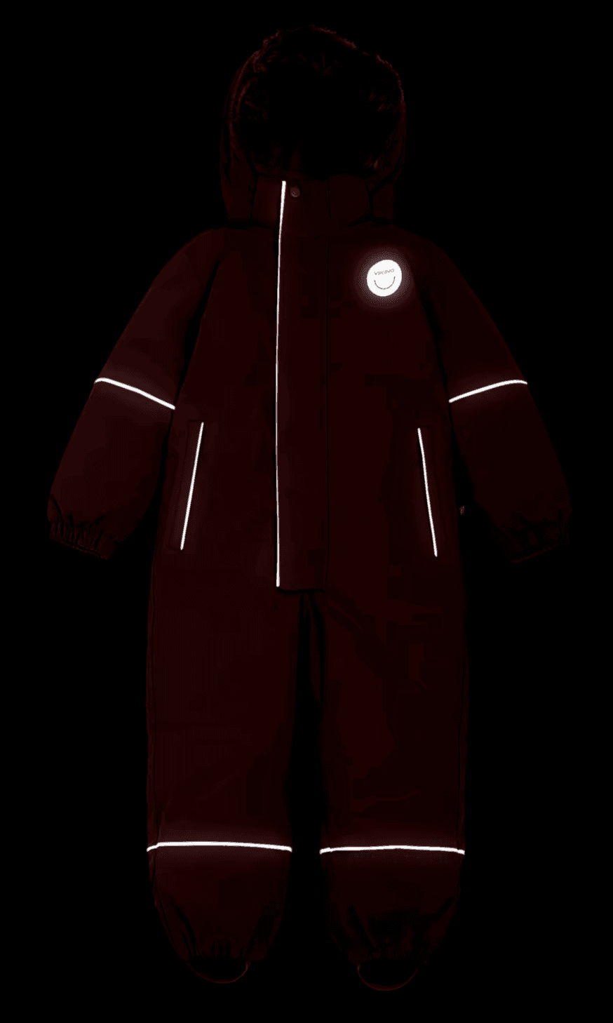 Viking Footwear Viking Footwear Kids' Play Winter Playsuit Thermal Dark Pink