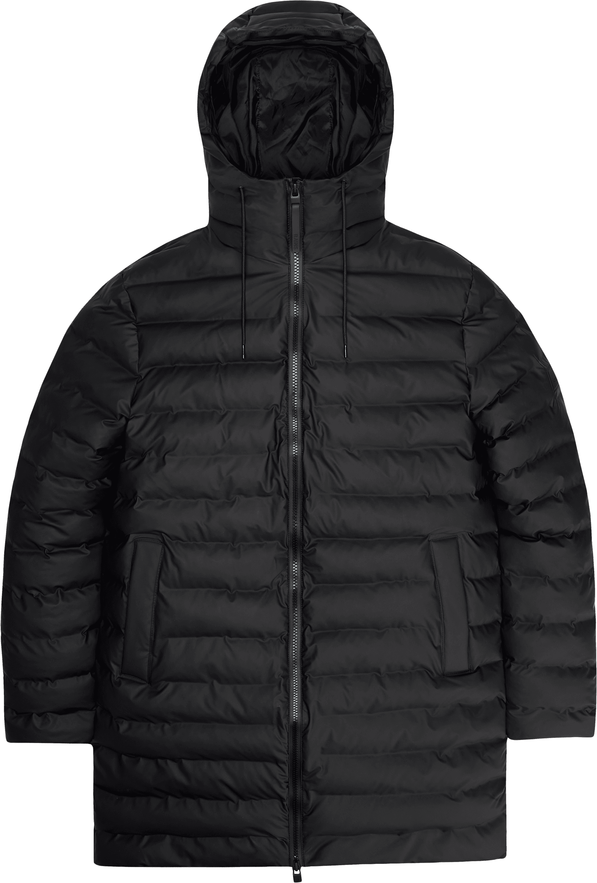 Rains Rains Unisex Lohja Long Puffer Jacket W3T3 Black