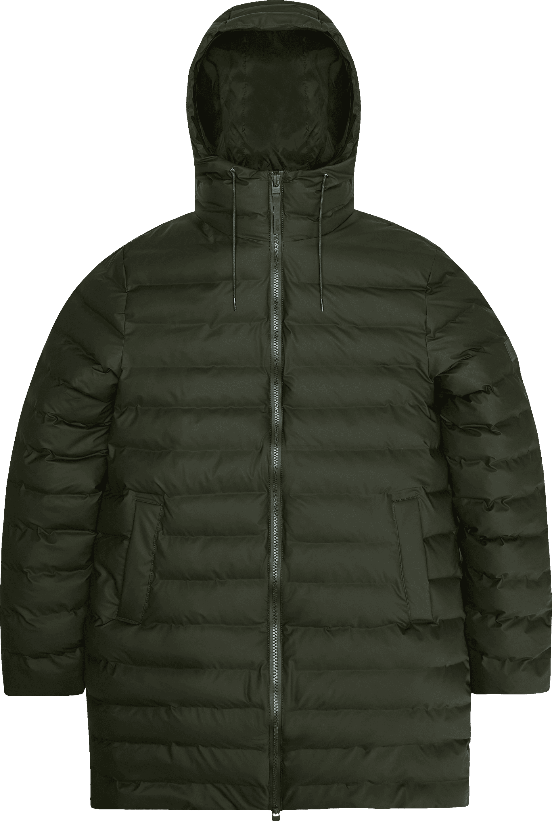 Rains Rains Unisex Lohja Long Puffer Jacket W3T3 Green