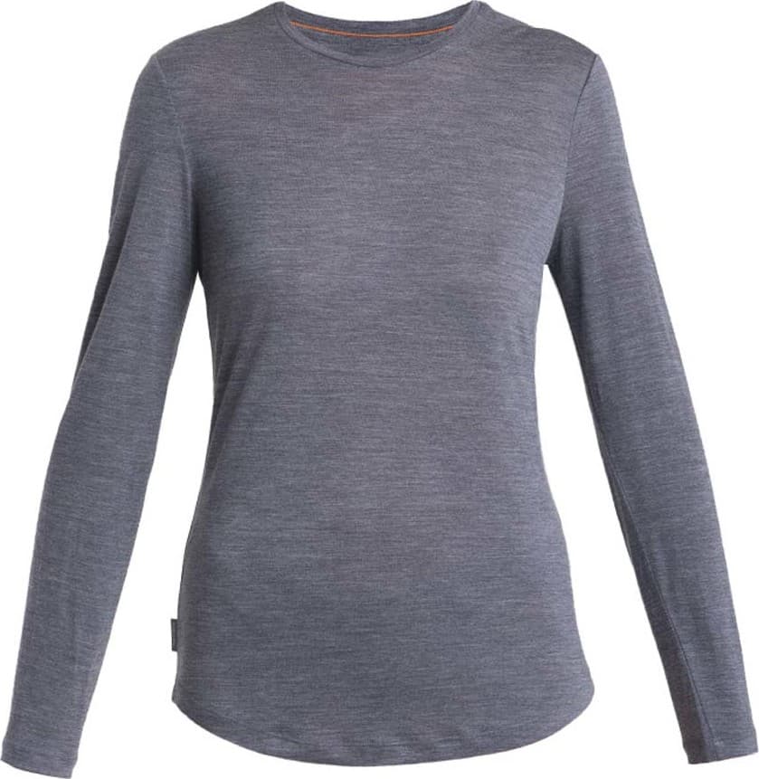 Icebreaker Icebreaker Women's Merino 125 Cool-Lite Sphere III Long Sleeve Tee Midnight Navy Heather