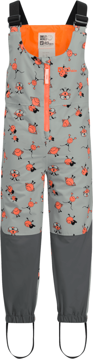 Jack Wolfskin Jack Wolfskin Kids' Smileyworld 2-Layer All Over Print Bib Icon Mint Leaf