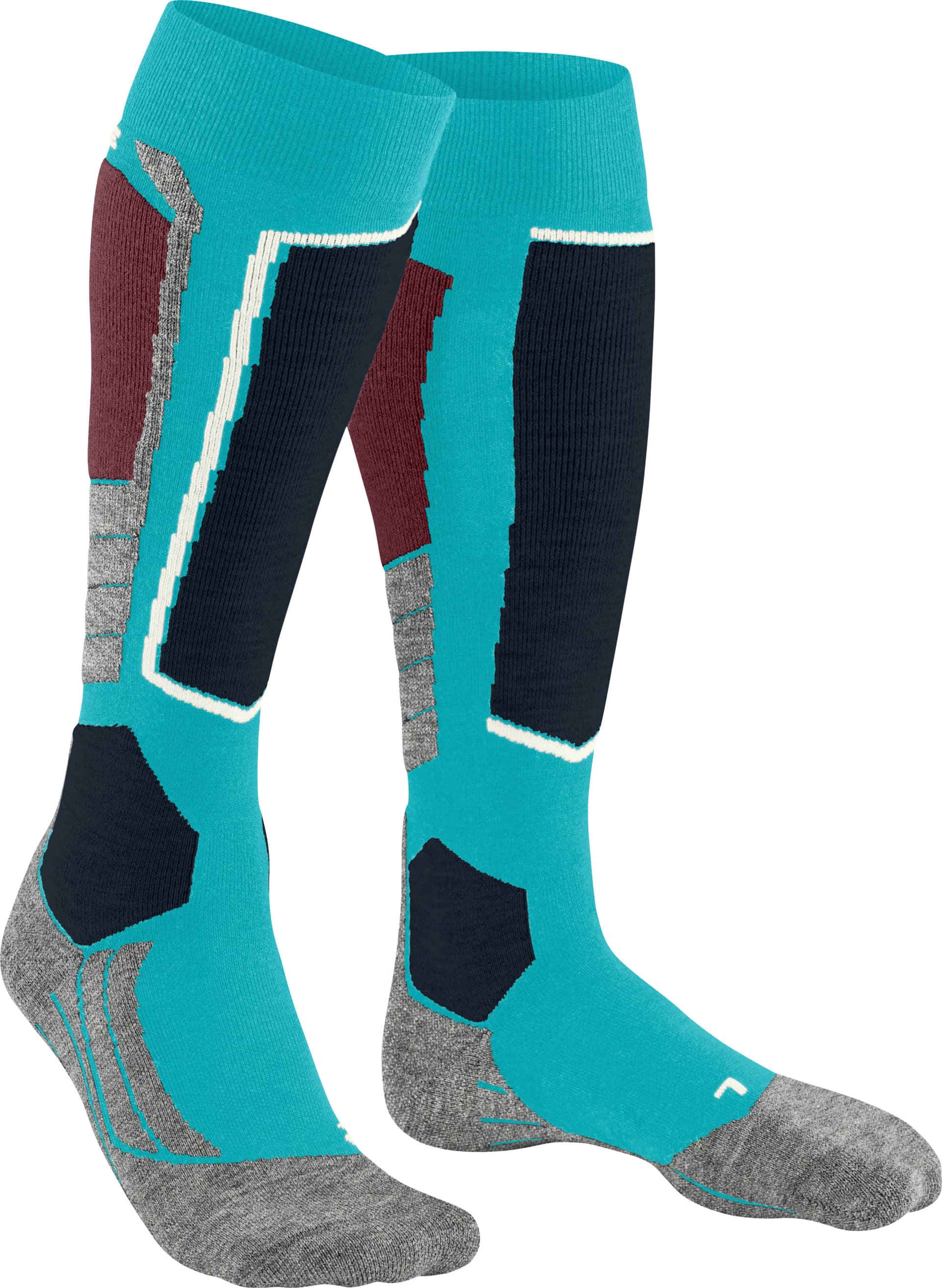 Falke Falke Women's SK2 Intermediate Peacock Blue