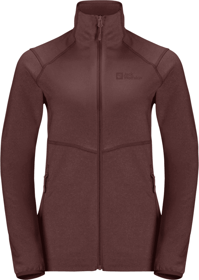 Jack Wolfskin Jack Wolfskin Women's Fortberg Full Zip Dark Maroon