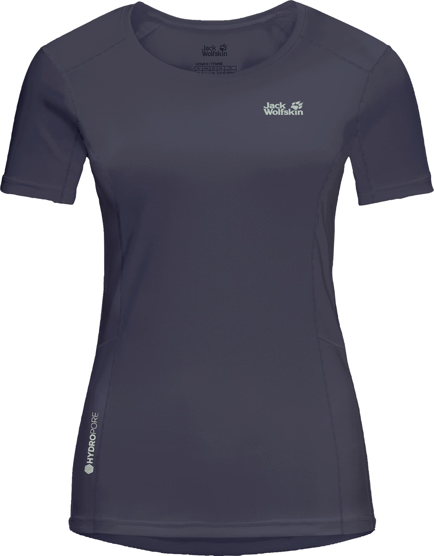 Jack Wolfskin Jack Wolfskin Women's Narrows Tee Graphite
