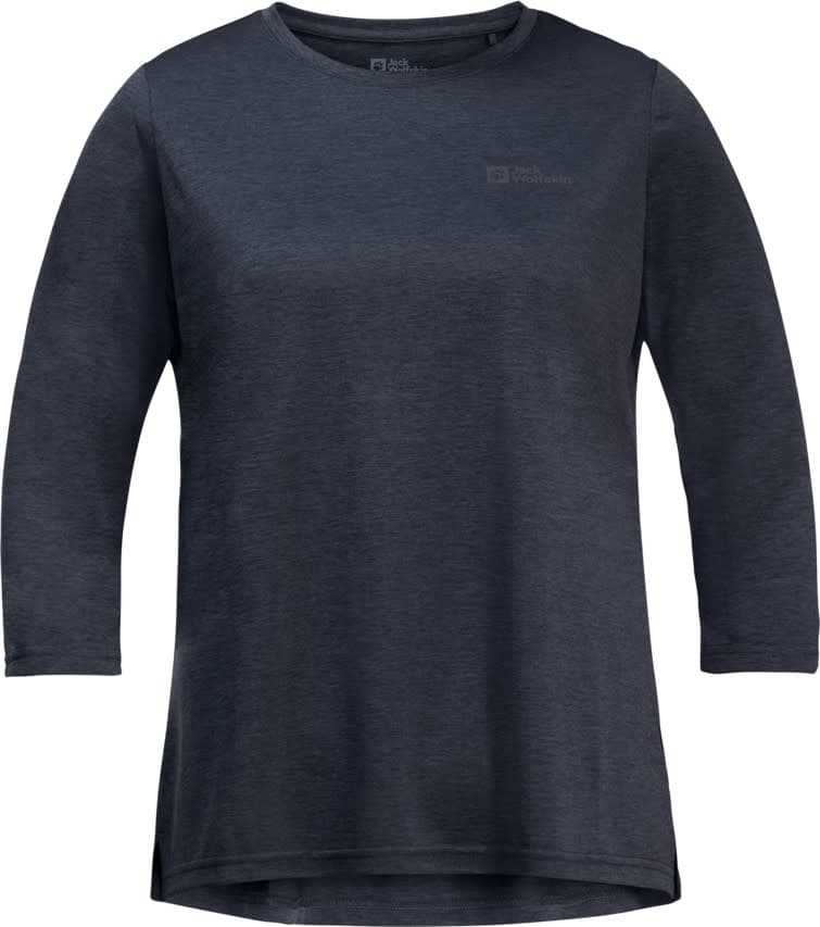 Jack Wolfskin Jack Wolfskin Women's Crosstrail 3/4 Tee Night Blue