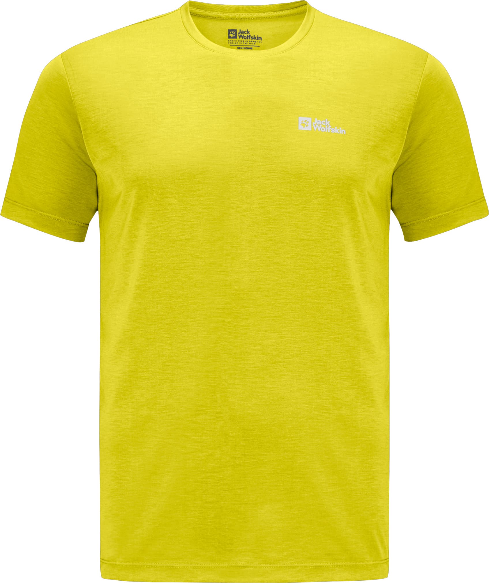 Jack Wolfskin Jack Wolfskin Men's Vonnan Shortsleeve Tee Chartreuse