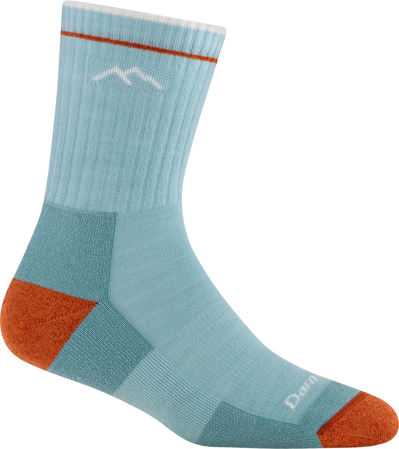Darn Tough Darn Tough Women's Hiker Micro Crew Midweight Hiking Sock Cushion Glacier