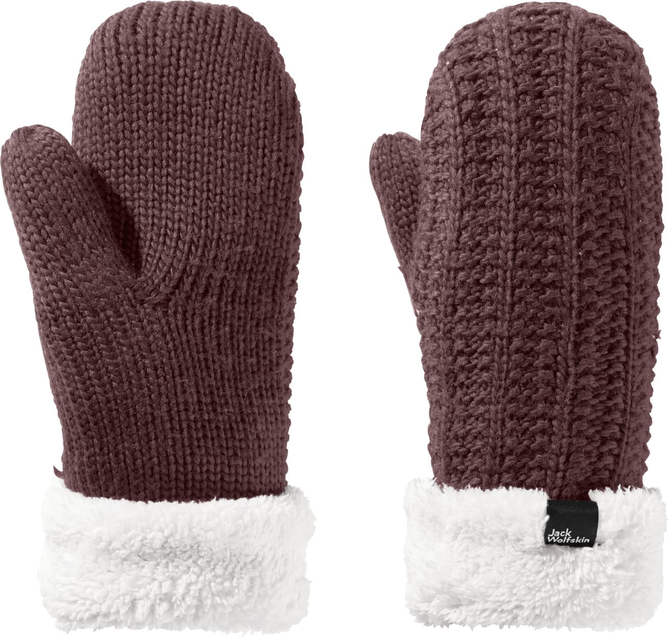 Jack Wolfskin Jack Wolfskin Women's Highloft Knit Mitten Boysenberry