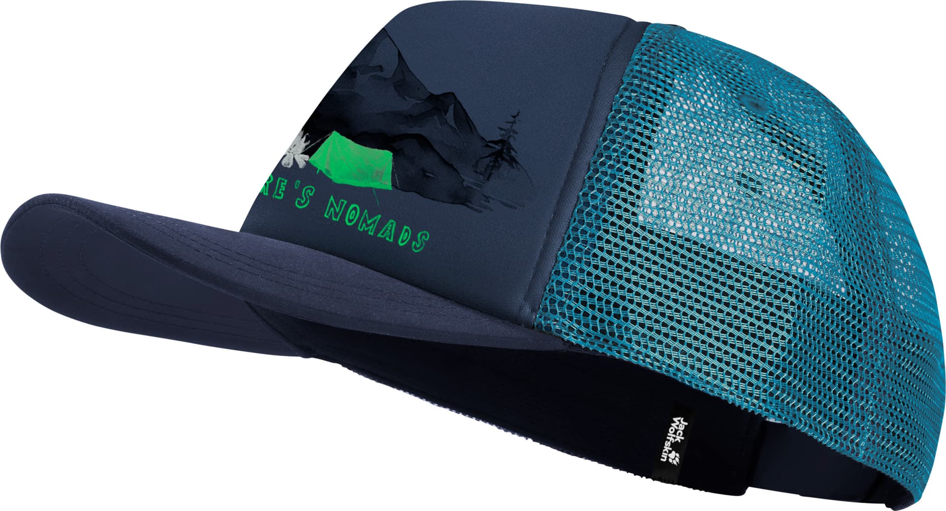 Jack Wolfskin Jack Wolfskin Kids' Animal Mesh Cap Print Midnight Sky