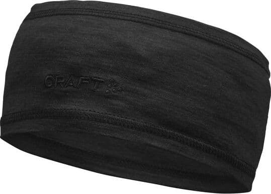 Craft Craft Unisex Essence Wool Headband Black