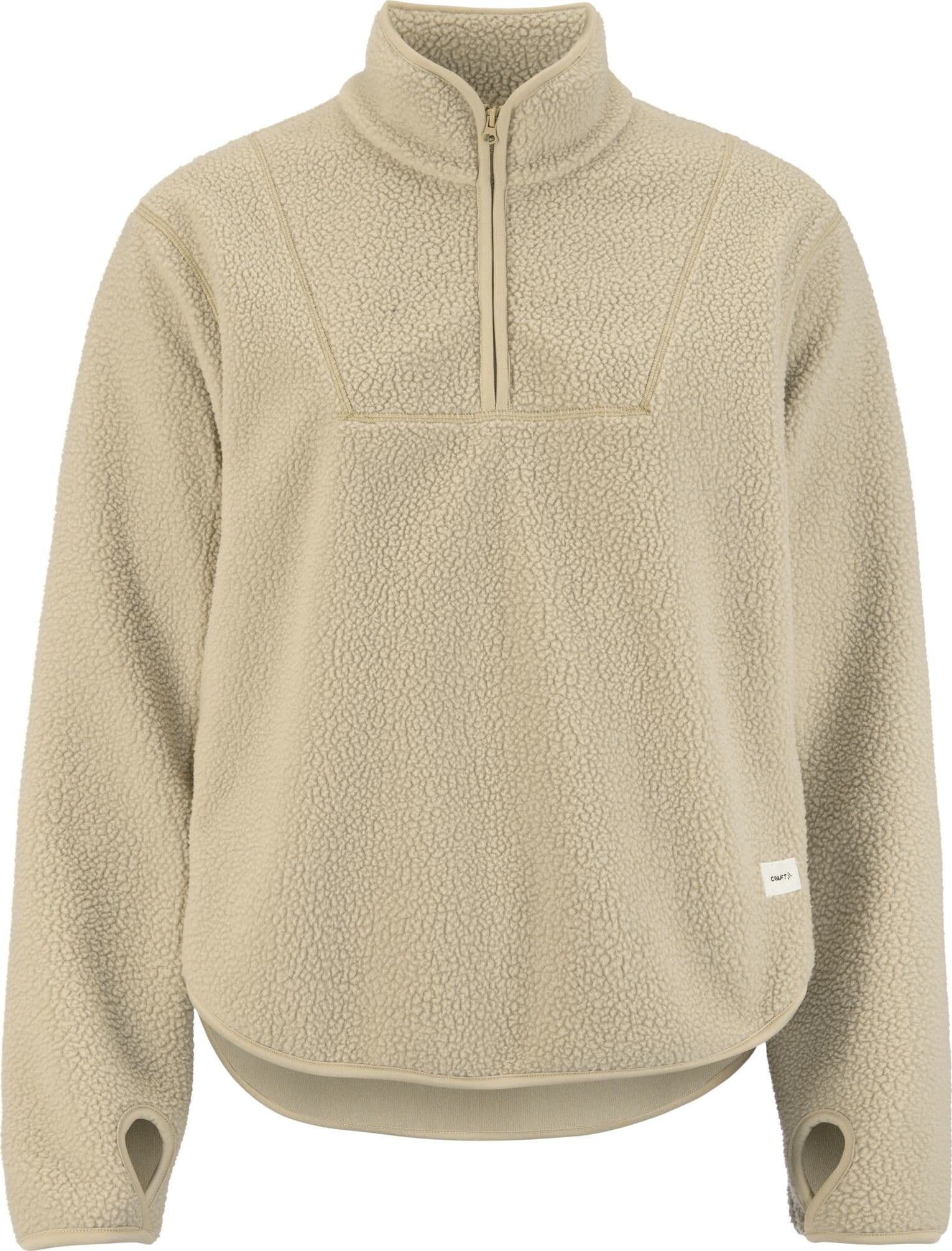 Craft Craft Women's Join Pile Fleece Half Zip Hay