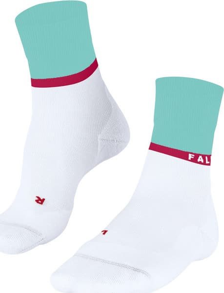 Falke Falke Women's Falke Ru4 Endurance Compression Running Socks White Mint