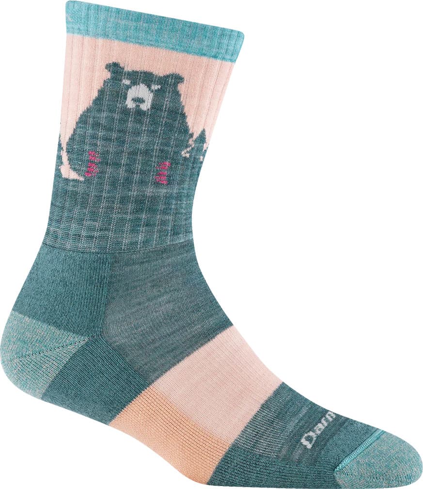 Darn Tough Darn Tough Women's Bear Town Micro Crew Light Cushion Quartz