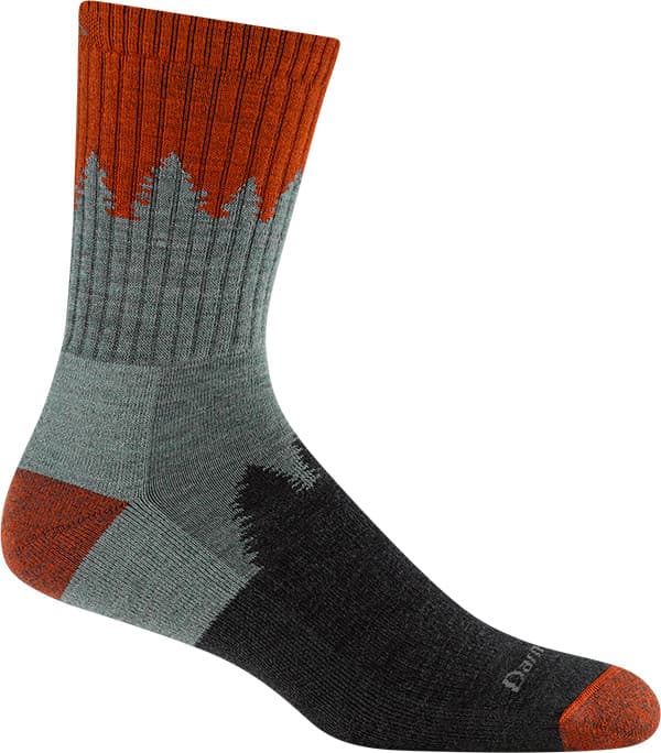 Darn Tough Darn Tough Men's Number 2 Micro Crew Midweight Hiking Sock Seafoam