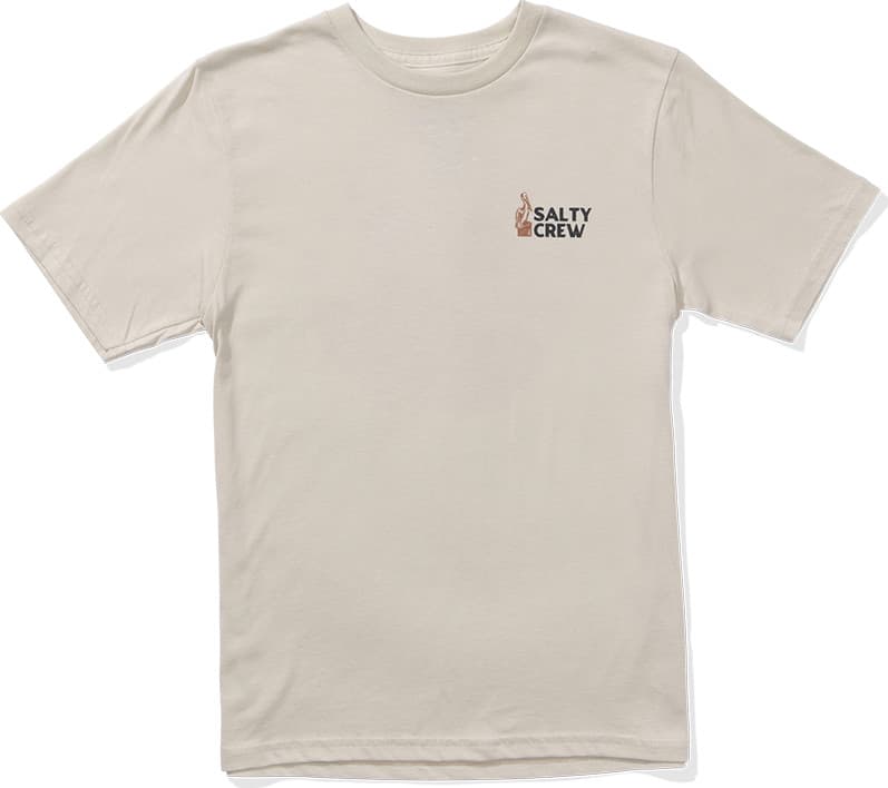 Salty Crew Salty Crew Men's Stakeout Boys Short Sleeve Tee Moonbeam
