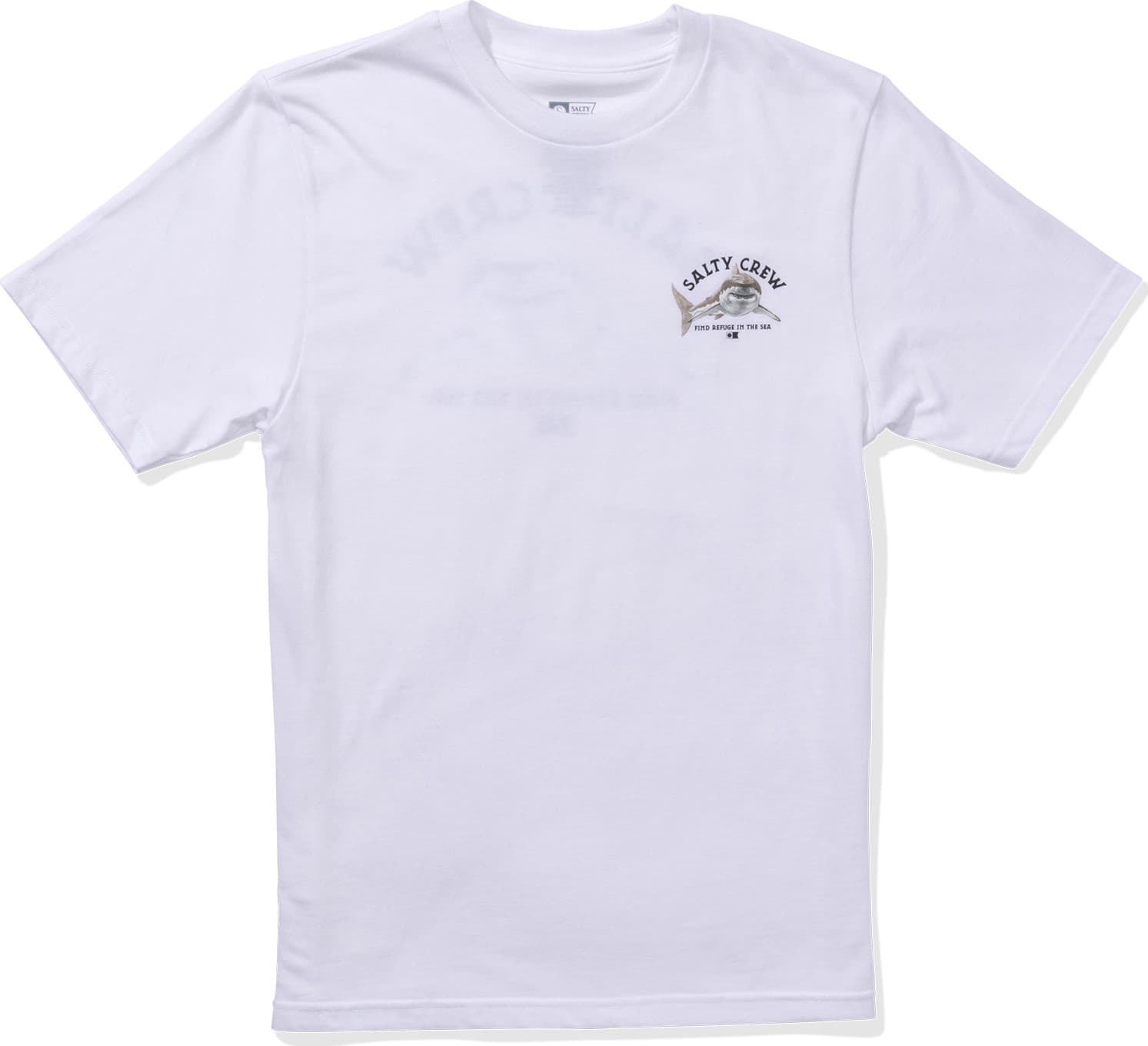 Salty Crew Salty Crew Kid's Lurking Boys Short Sleeve Tee White