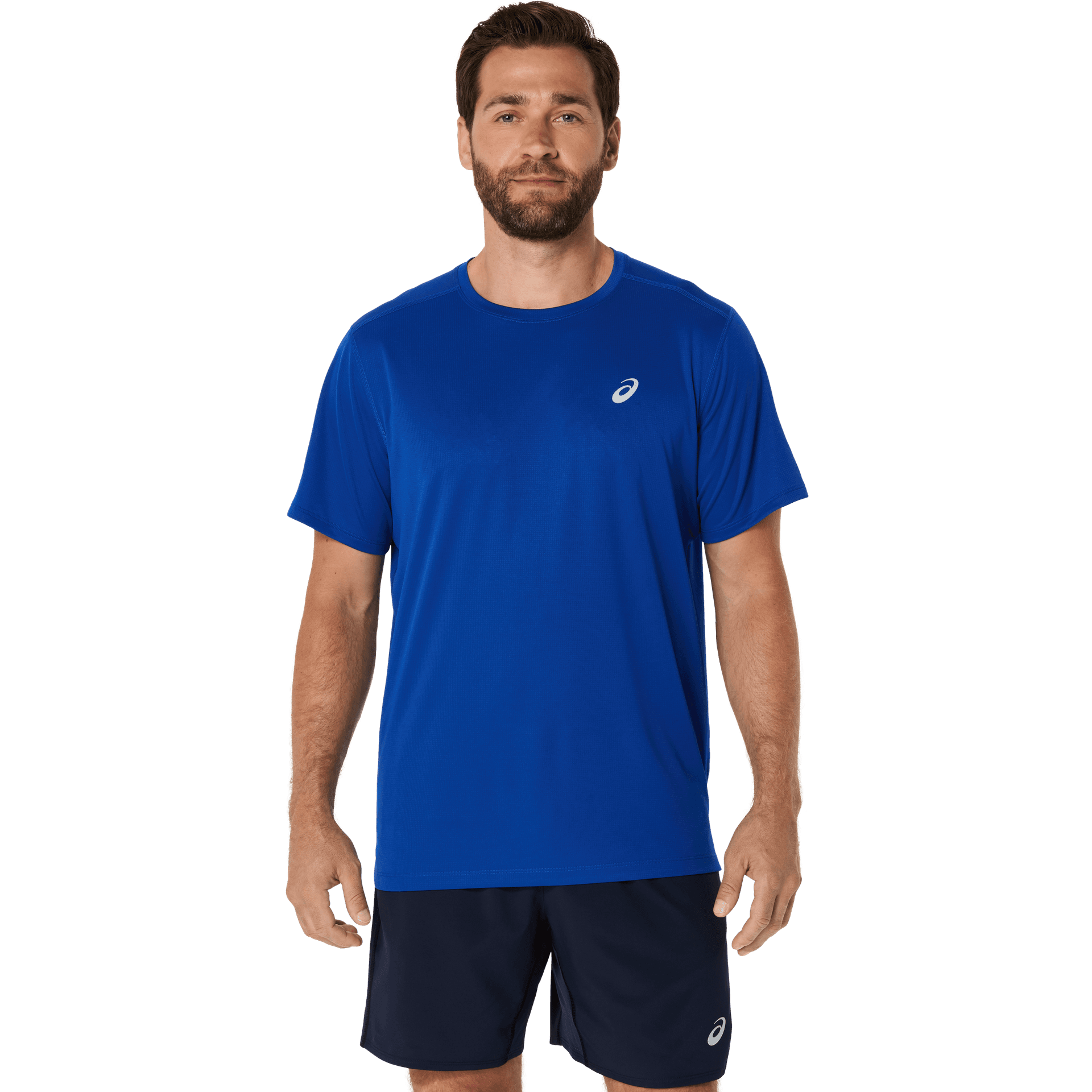 Asics Asics Men's Asics Core Short Sleeve Top Asics Blue
