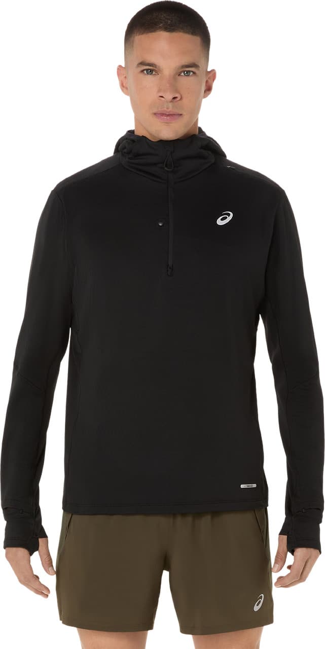 Asics Asics Men's Road Winter Long Sleeve Hoodie Performance Black