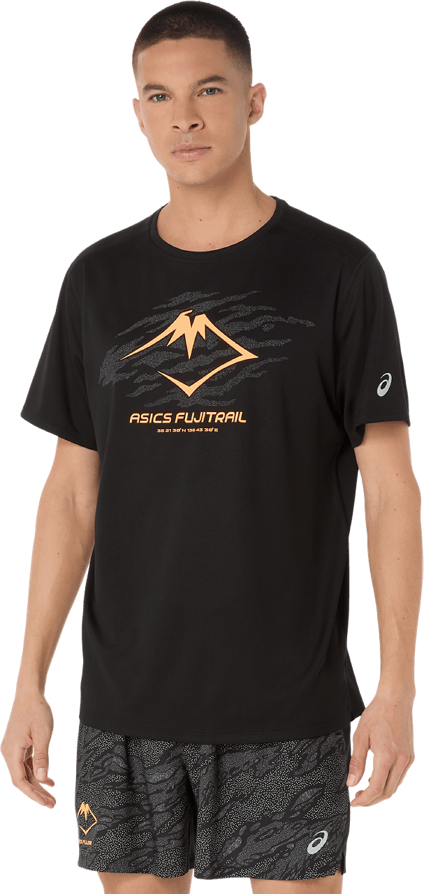 Asics Asics Men's Fujitrail Logo Short Sleeve Top Performance Black
