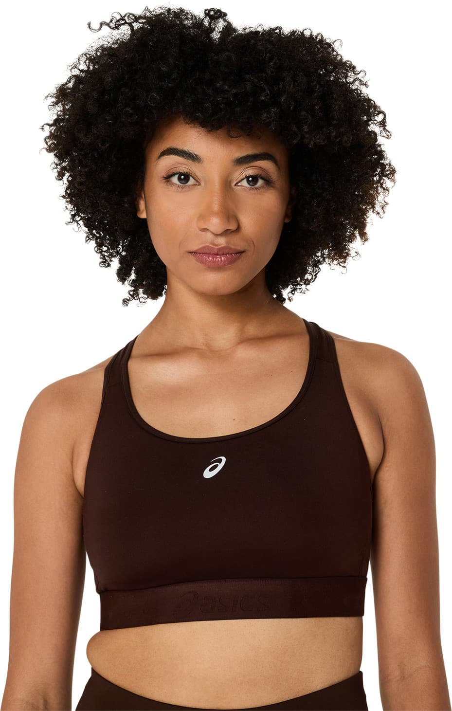 Asics Asics Road Compression Bra Coffee