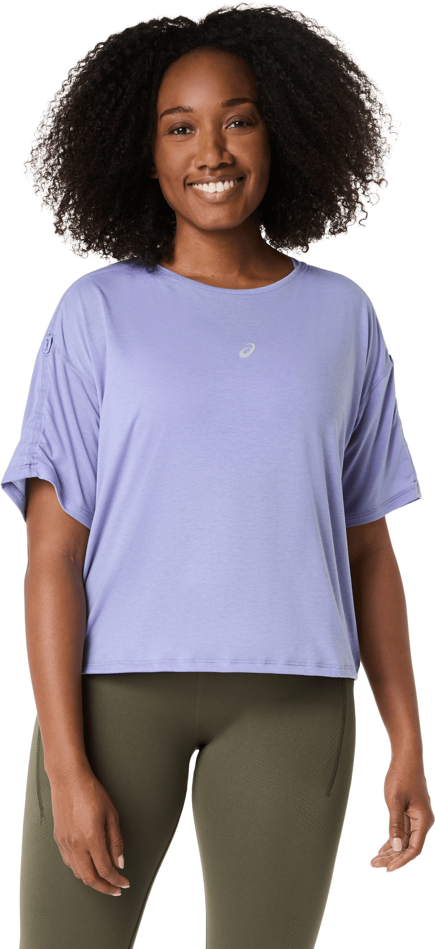 Asics Asics Women's Nagino Run Adjustable Ss Top Bluebell