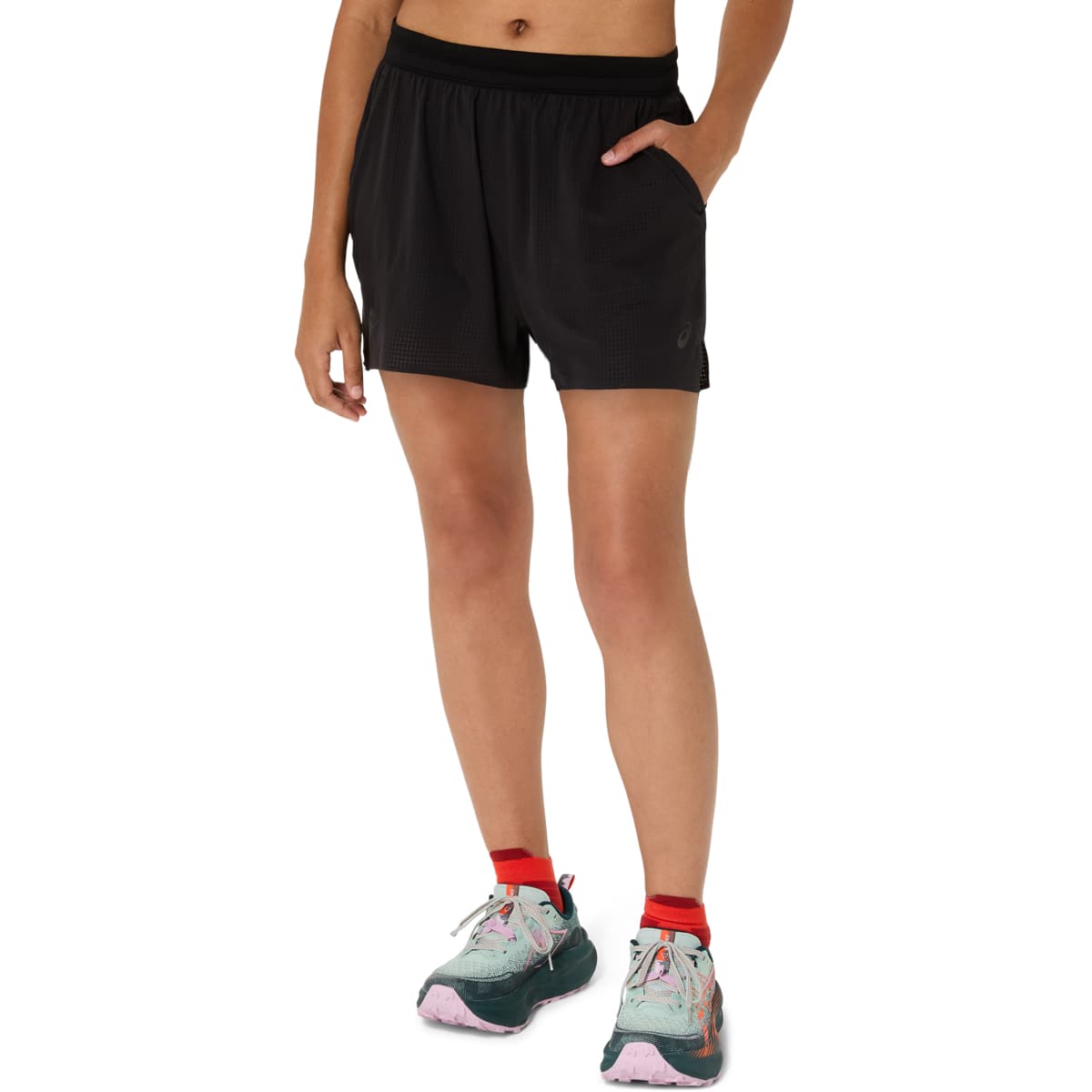 Asics Asics Women's Fujitrail Elite Short Performance Black