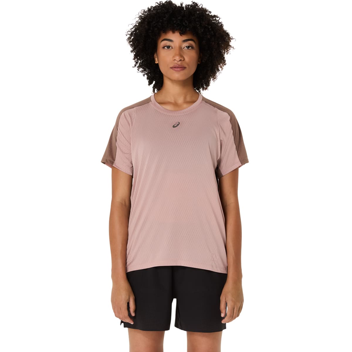 Asics Asics Women's Fujitrail Elite Ss Top Neutral Pink/taupe Grey