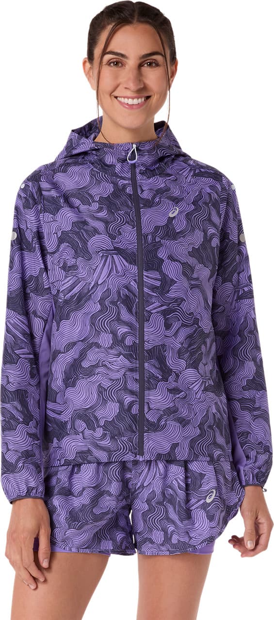 Asics Asics Women's Fujitrail Packable Jacket Amethyst