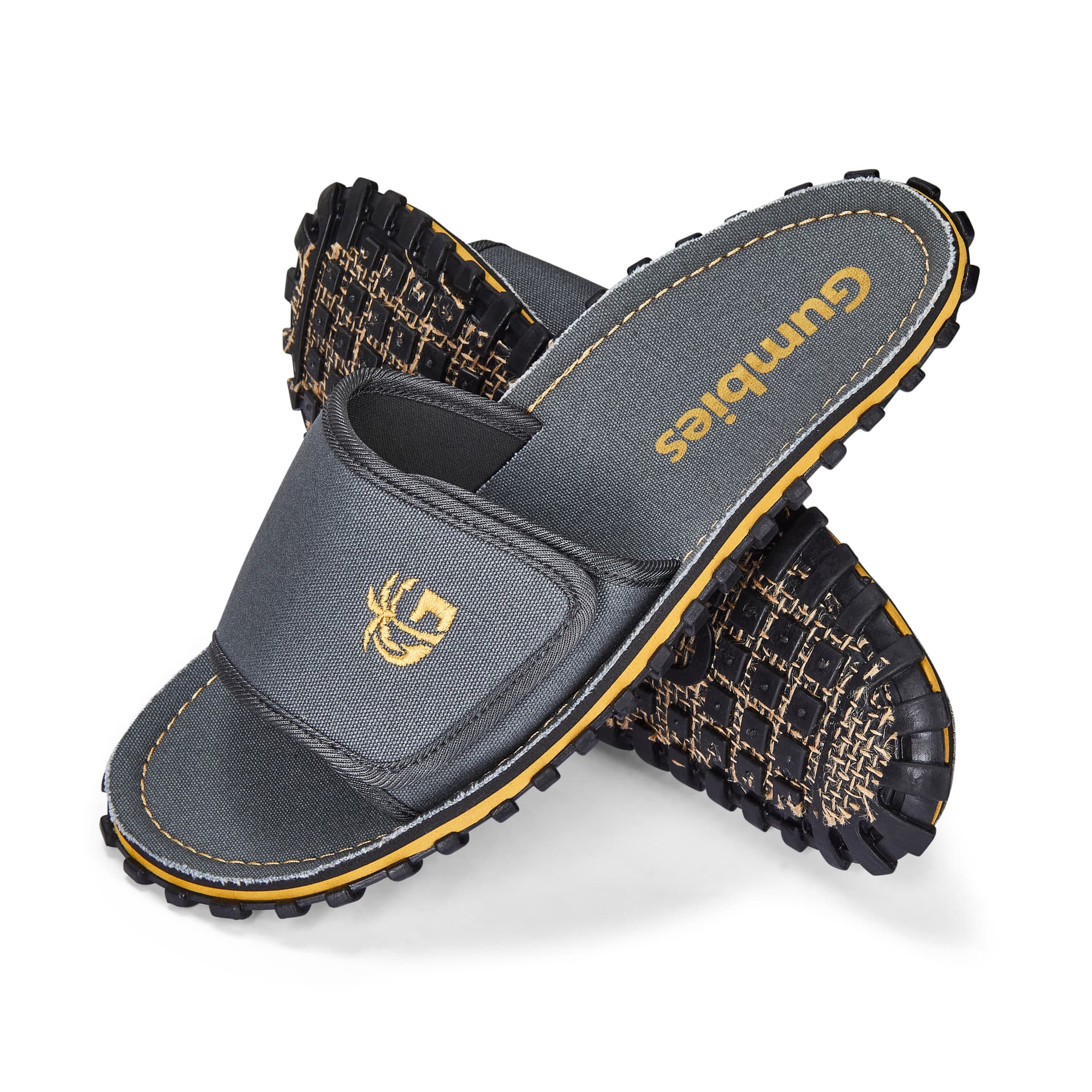 Gumbies Gumbies Unisex Strider Slides Grey