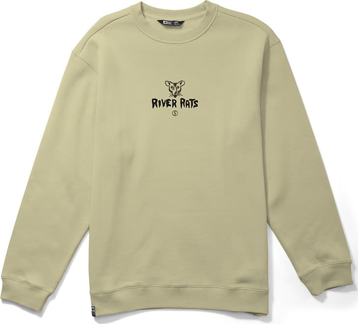 Salty Crew Salty Crew Men's River Rats Crew Fleece Transparent Yellow