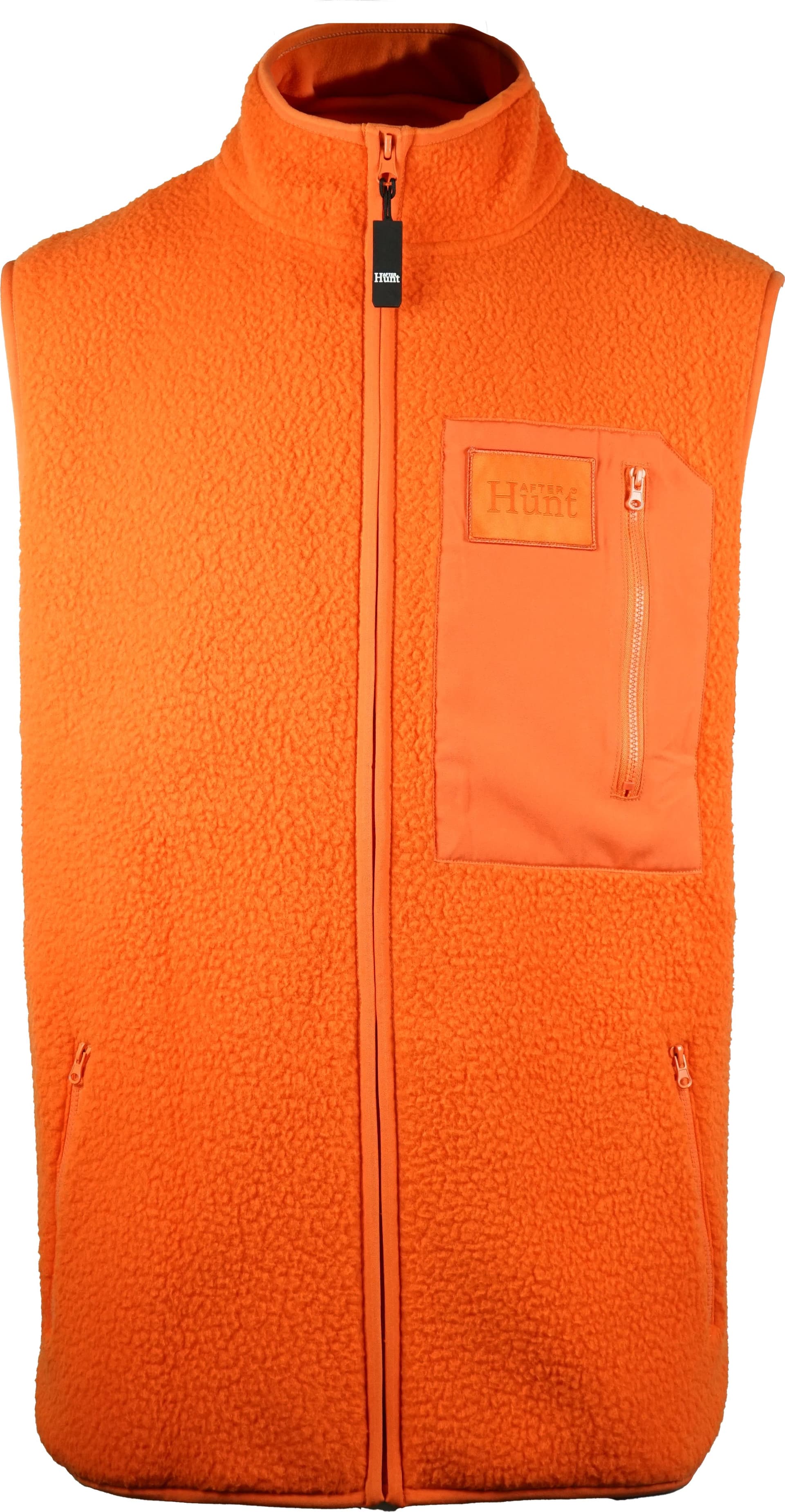 Avignon Avignon Unisex AFTER Hunt Fleece Vest Basic Orange