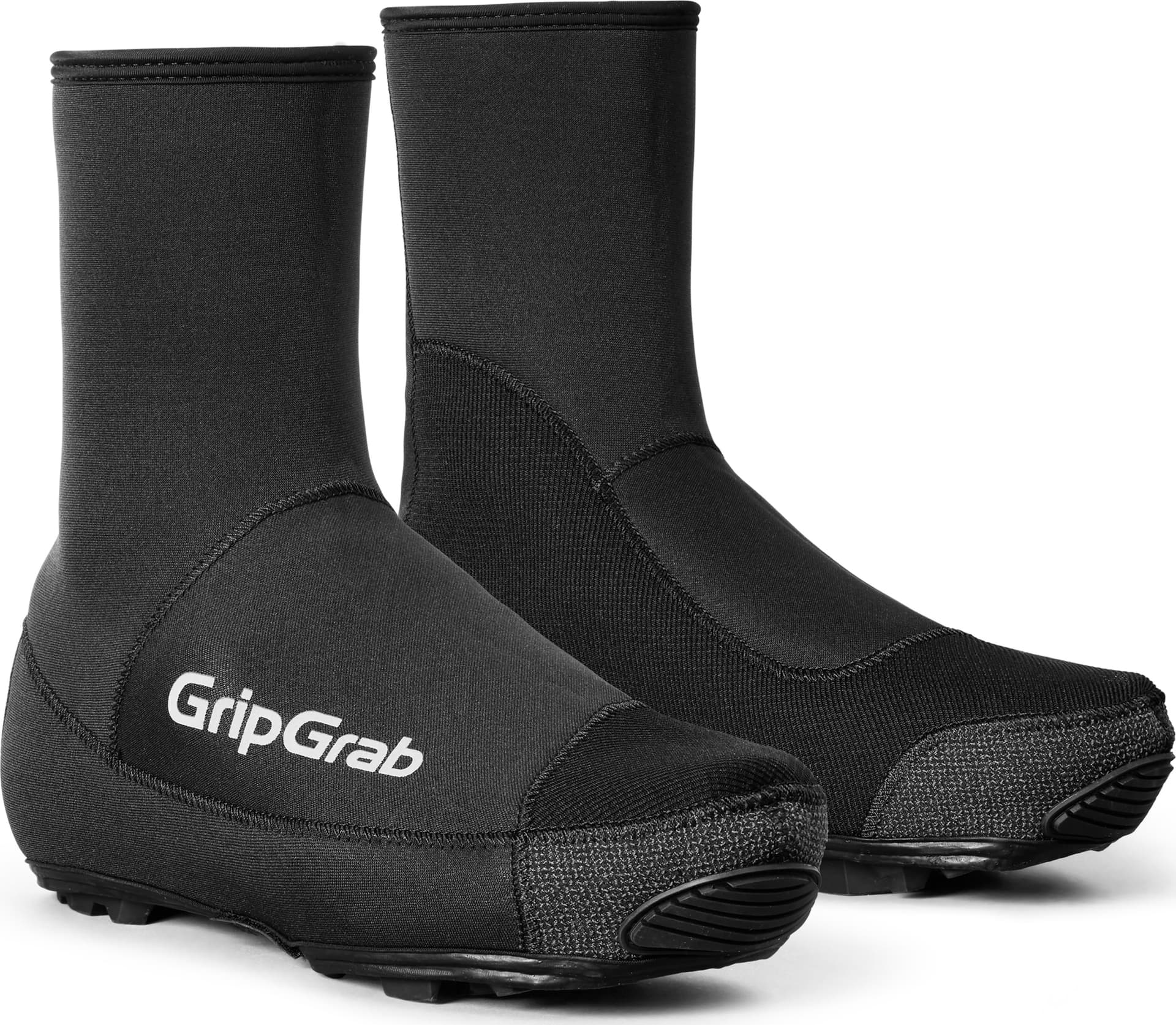 GripGrab Gripgrab Unisex Gripgrab Pacr Waterproof Winter Gravel Shoe Covers Black