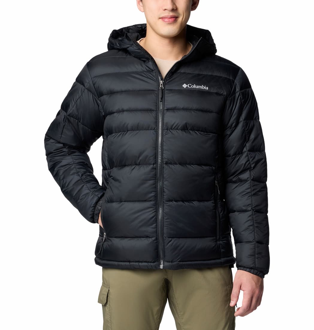 Columbia Columbia Men's Buck Butte II Insulated Hooded Jacket Black