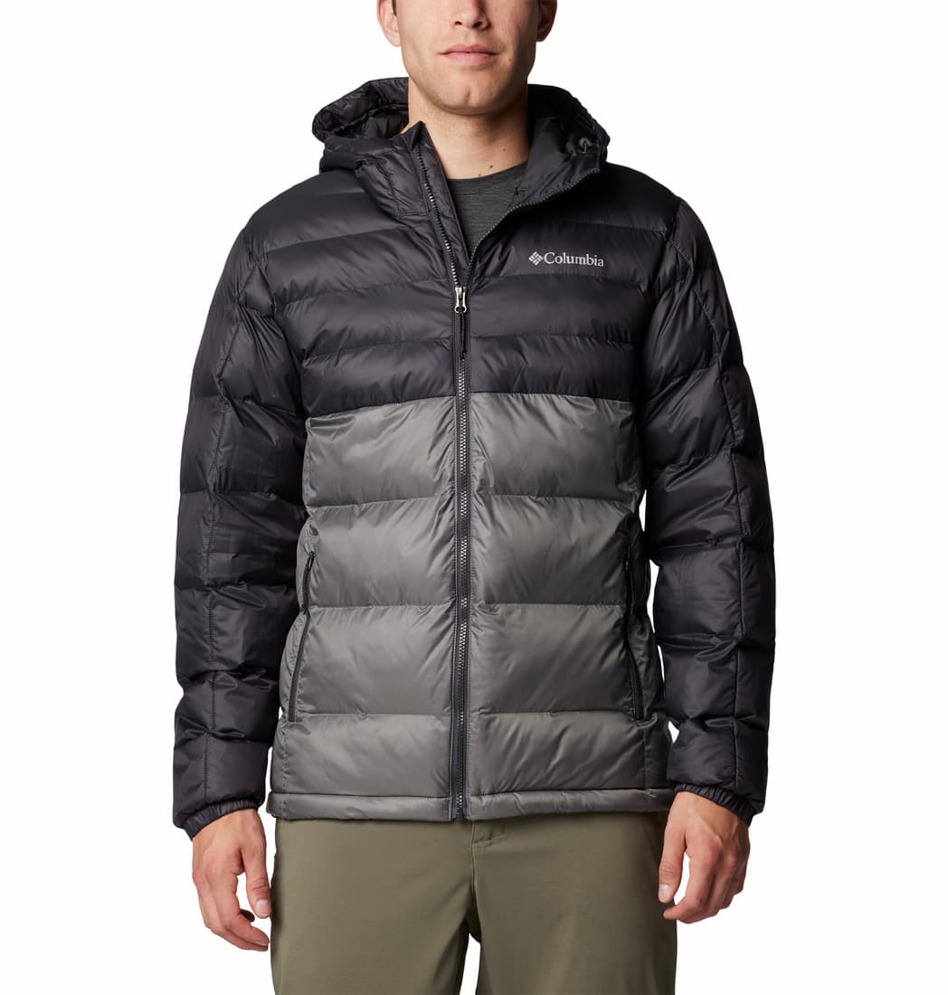 Columbia Columbia Men's Buck Butte II Insulated Hooded Jacket City Grey/Shark