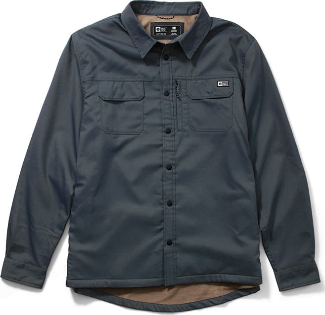 Salty Crew Salty Crew Men's Fathom Ls Tech Shacket Midnight Navy