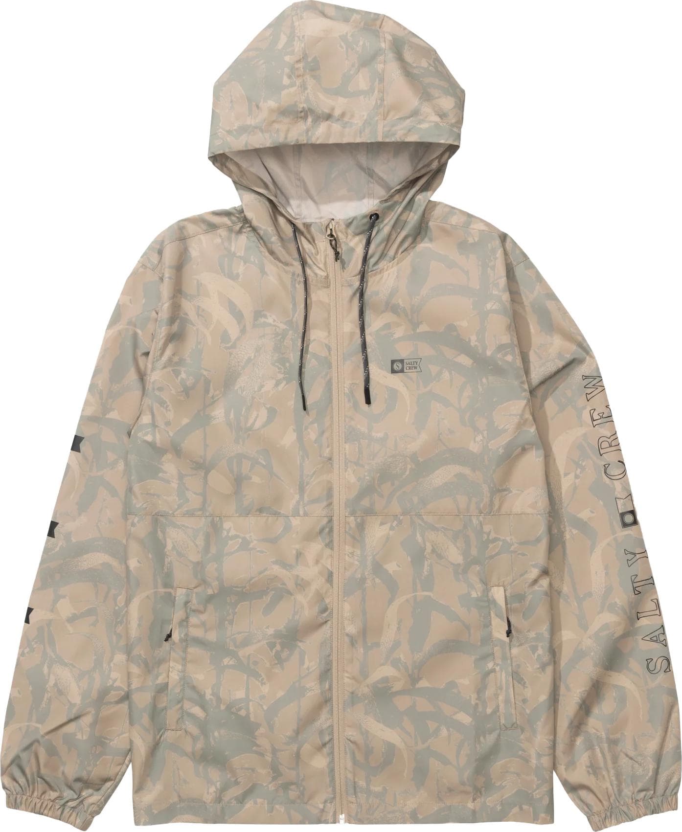 Salty Crew Salty Crew Men's Surface Windbreaker Jacket Lightt Camo
