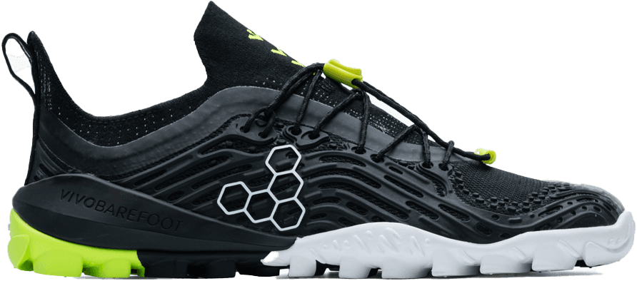 Vivobarefoot Vivobarefoot Men's Hydra ESC Obsidian/Safety Yellow
