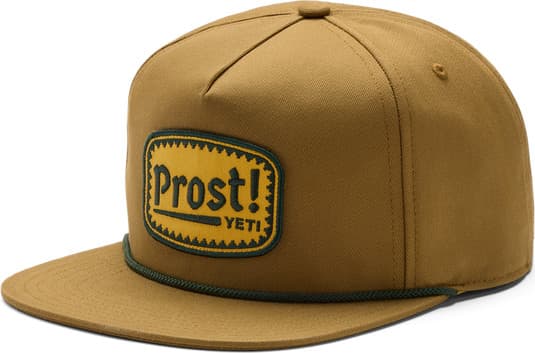 Yeti Yeti Prost! Flat Brim Rope Hat Brown