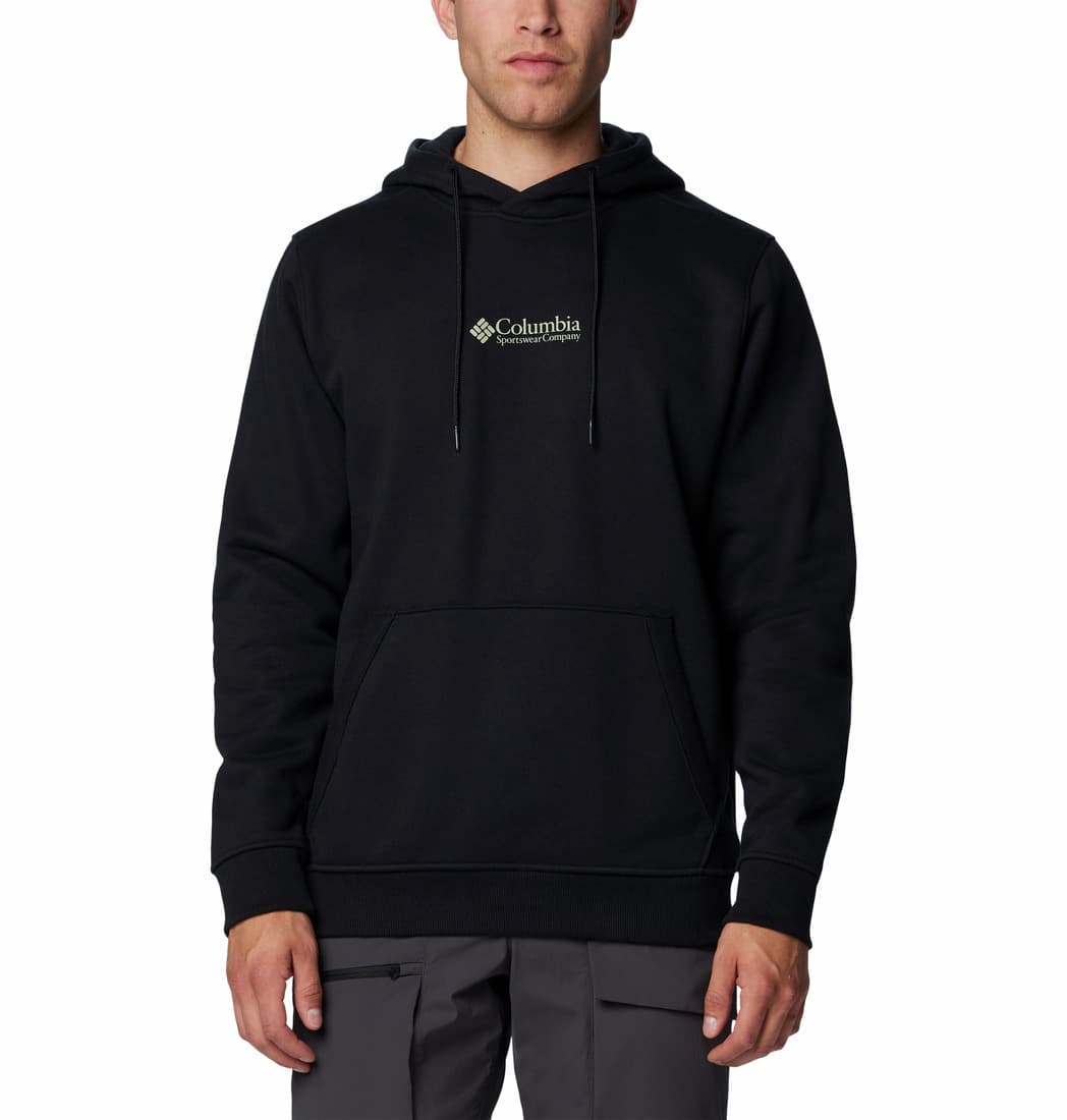 Columbia Columbia Men's Meridian Creek Hoodie Black, Csc Center Chest
