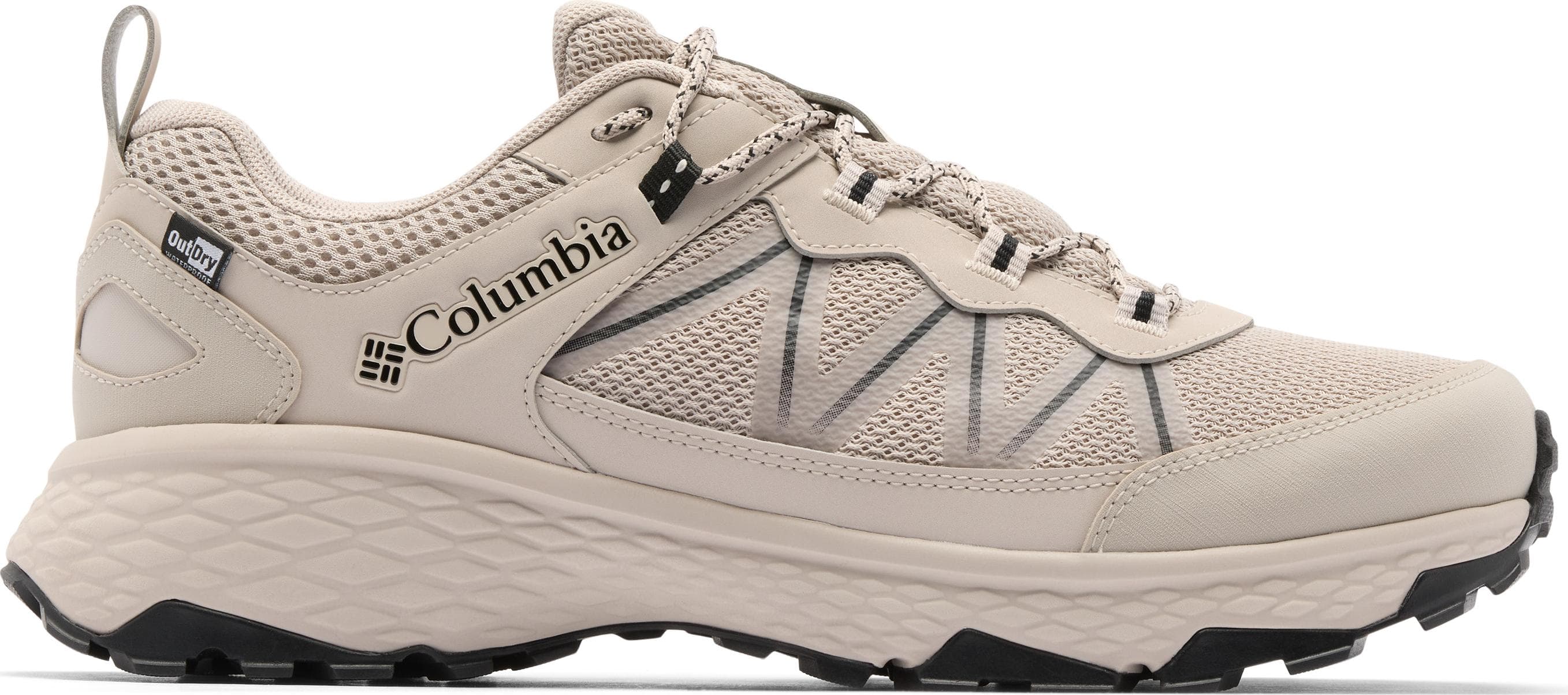 Columbia Columbia Men's Peakfreak Rush Outdry Hiking Shoe Soft Taupe, Black