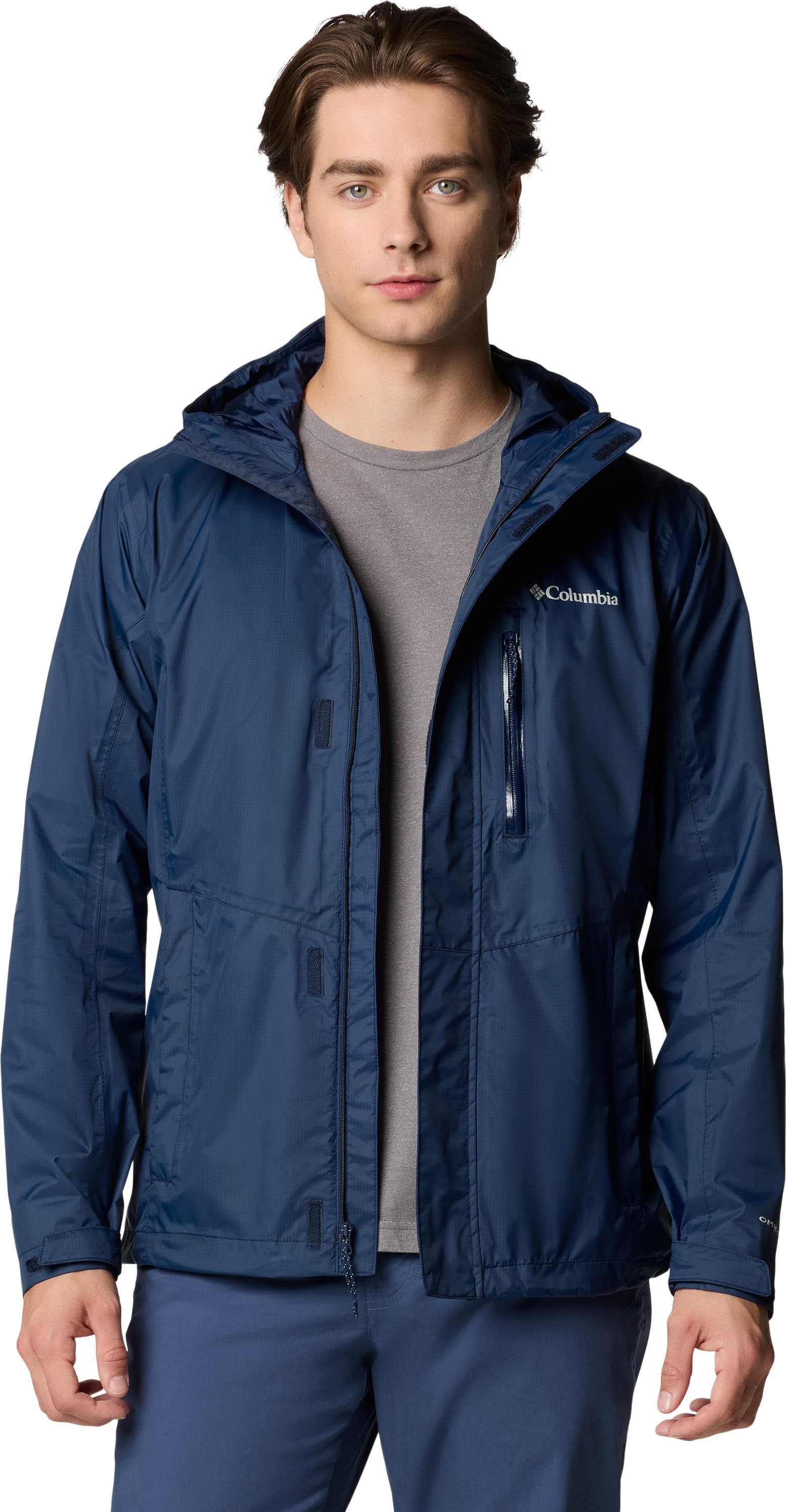 Columbia Columbia Men's Pouring Adventure III Jacket  Collegiate Navy