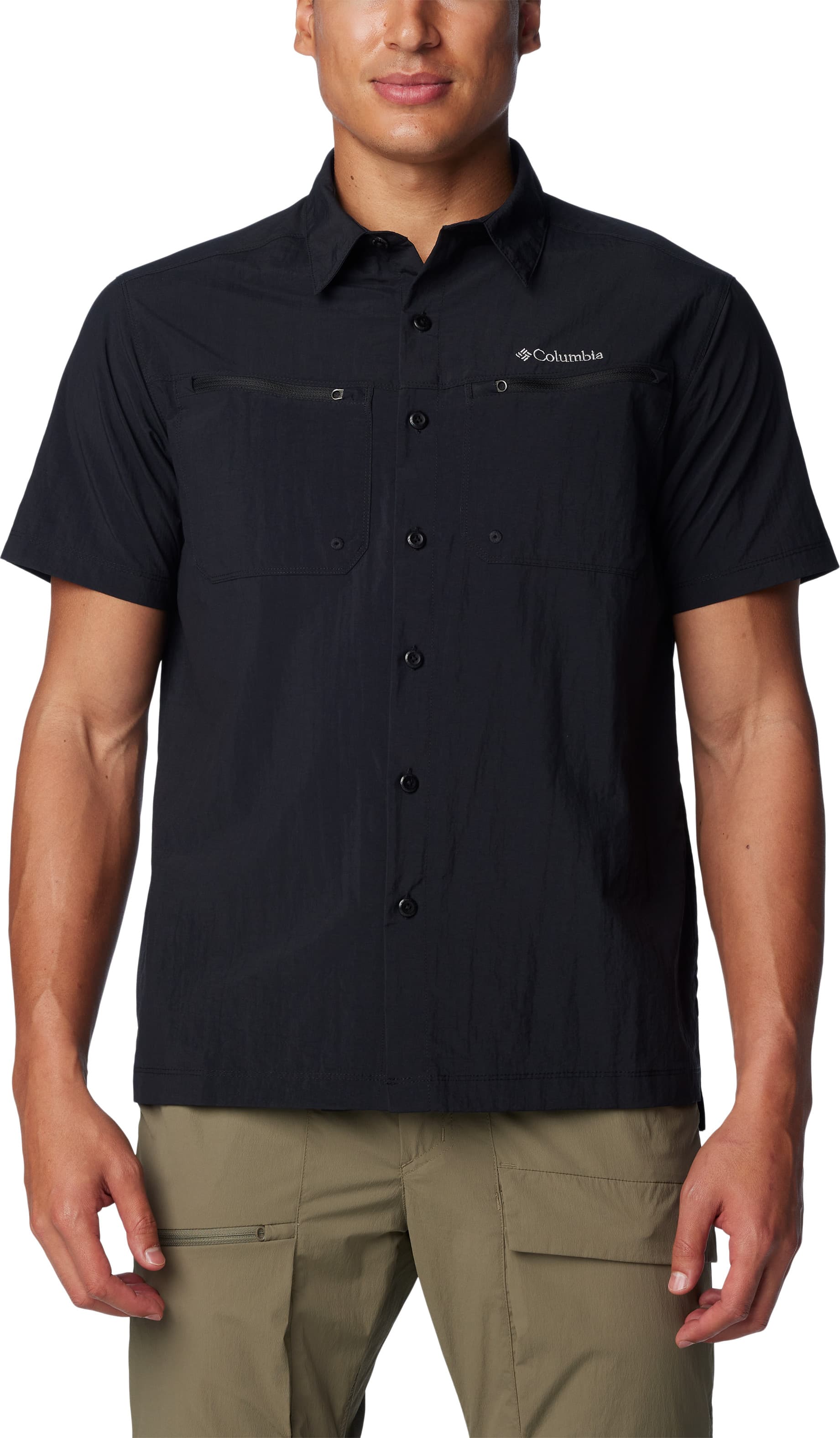 outnorth Columbia Men's Mountaindale Ss Shirt Black