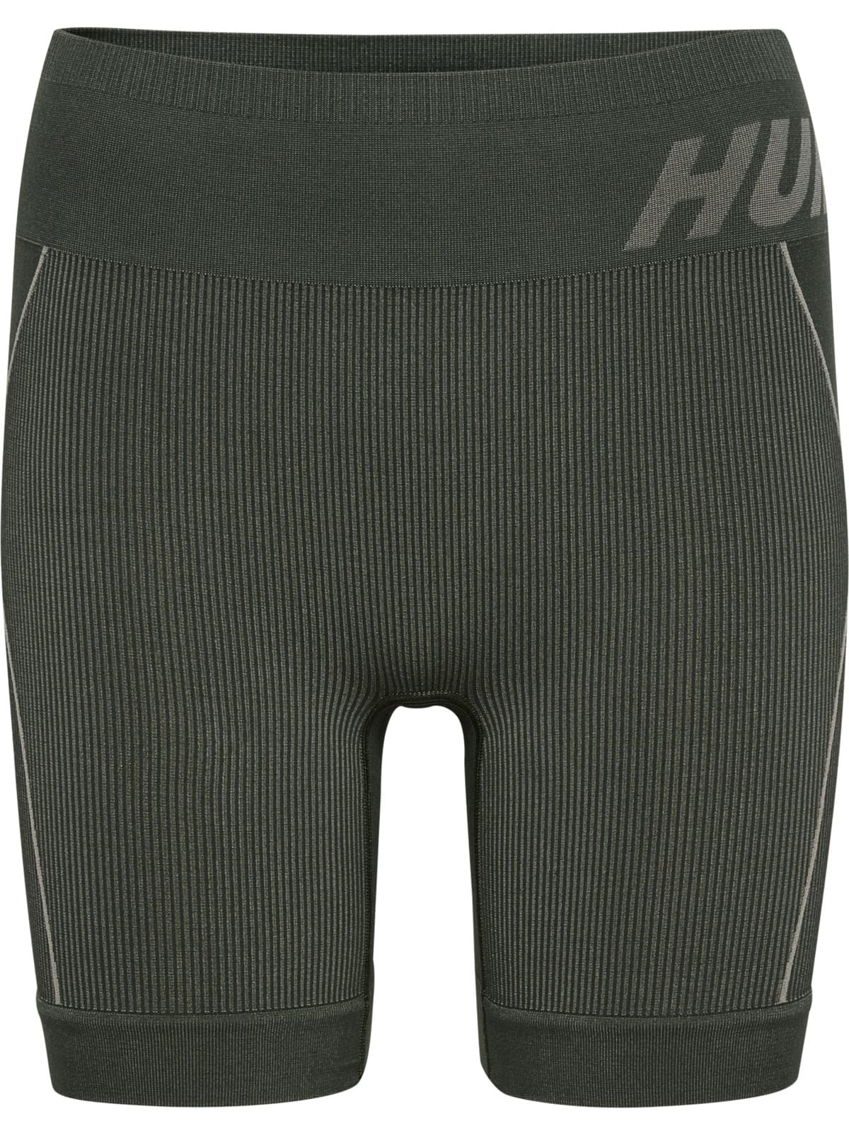 Hummel Hummel Women's hmlTE Christel Seamless Shorts Climbing Ivy/Seagrass Melange