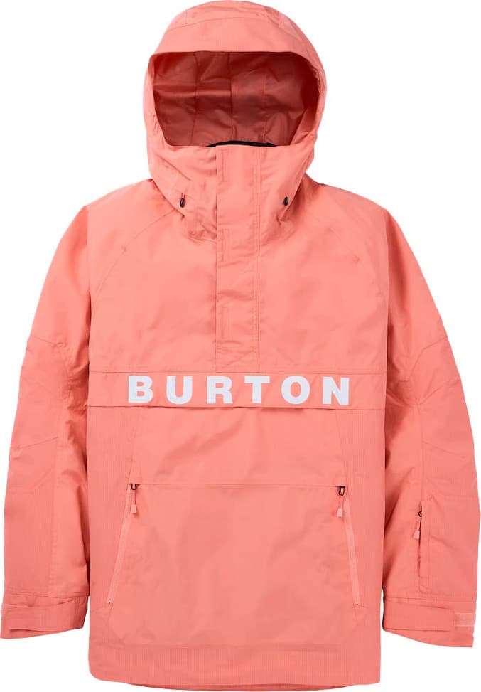 Burton Burton Men's Frostner Anorak Peach Echo
