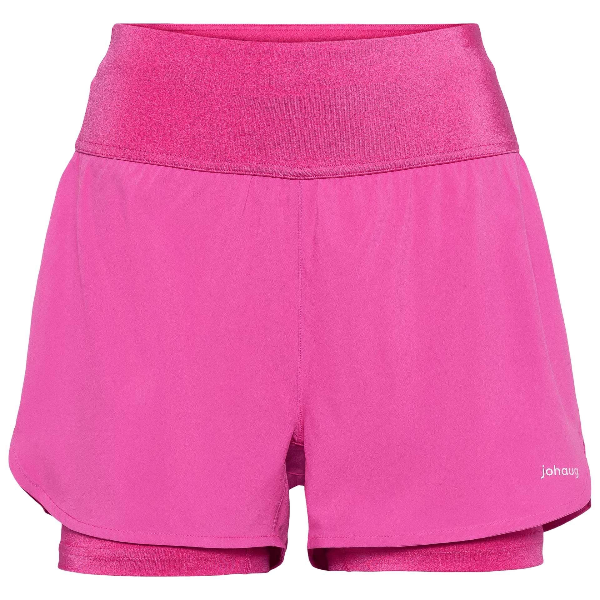 Johaug Johaug Women's Impact Shorts 2 In 1 Berry Pink