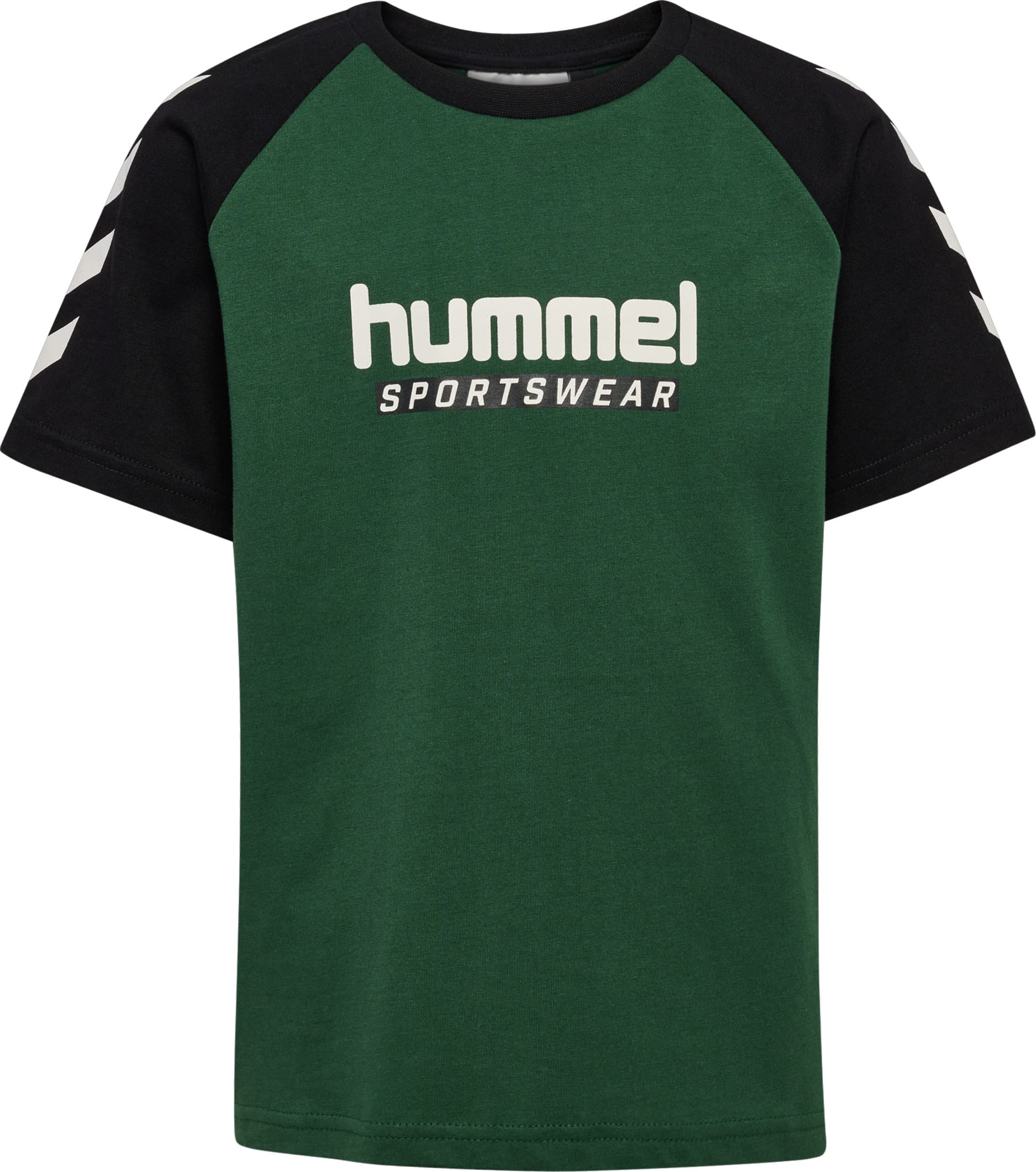Hummel Hummel Hmljr Logo T-Shirt Short Sleeve Dark Green