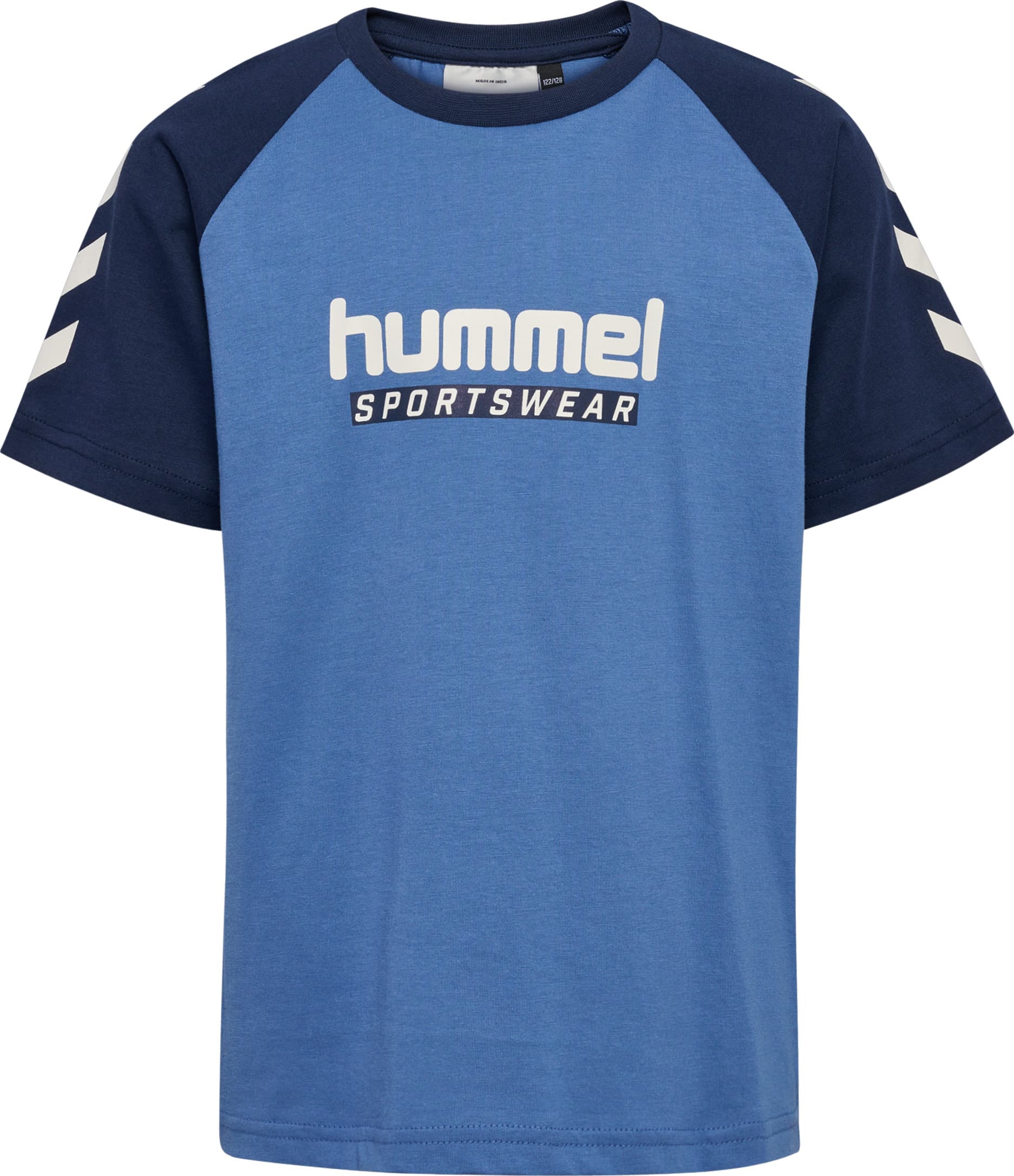 Hummel Hummel Hmljr Logo T-Shirt Short Sleeve Dutch Blue