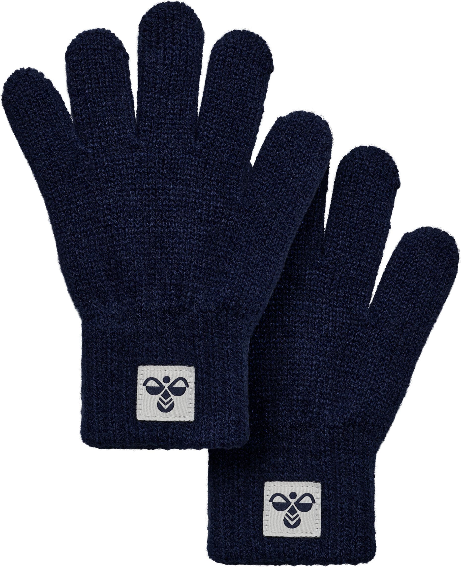 Hummel Hummel Hmljr Knit Gloves 2-Pack Dress Blues