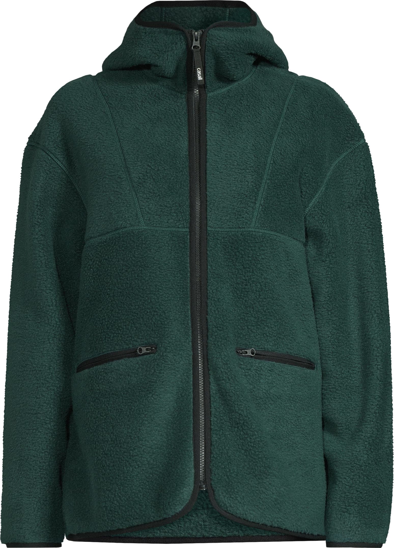 Casall Casall Women's Pile Jacket Dark Pine