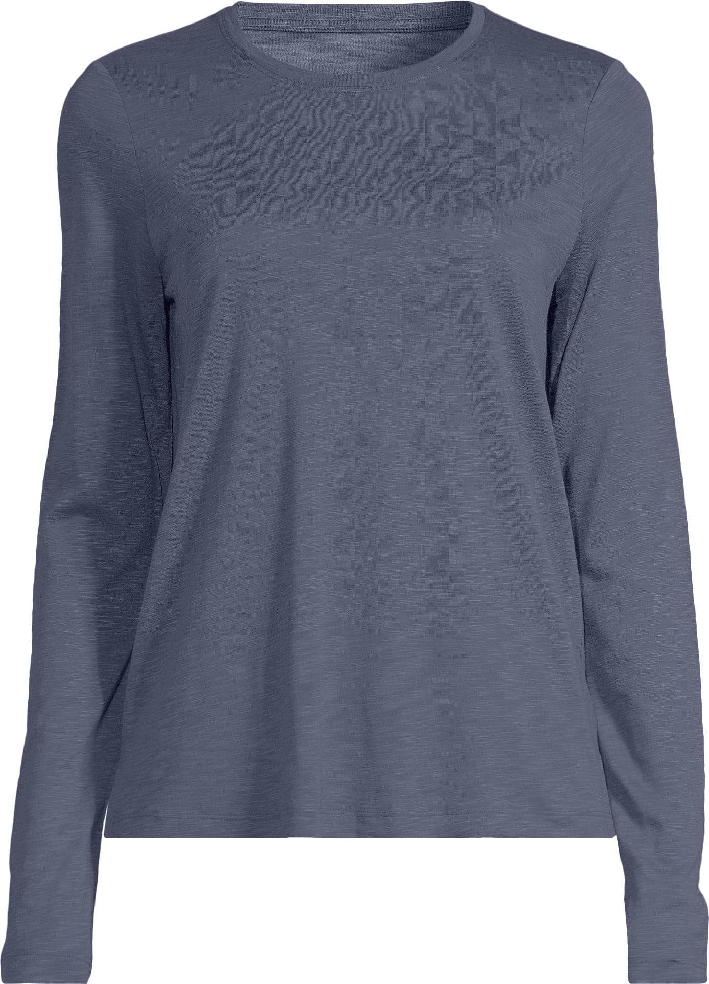 Casall Casall Women's Soft Texture Long Sleeve Core Blue